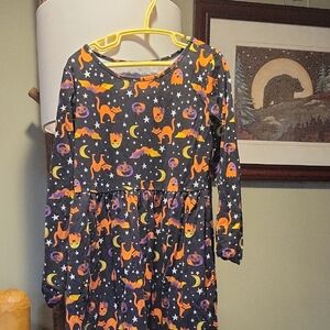 The Children's Place Halloween Themed Dress - Black and Orange